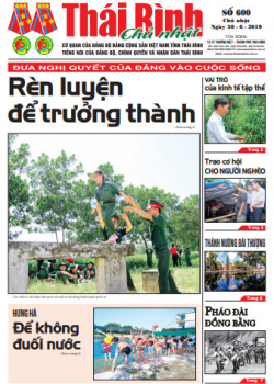 Số 600 - Chủ nhật ngày 30- 6 - 2019
