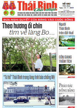Số 602 - Chủ nhật ngày 14 - 7 - 2019