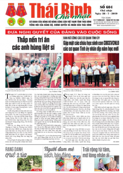 Số 604 Chủ nhật ngày 28/7/2019