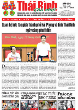 Số 606- Chủ nhật ngày 11/8/2019