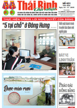 Số 621- Chủ nhật ng&agrave;y 24/11/2019