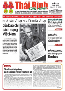 Số 651 - Chủ nhật ng&agrave;y 21/6/2020