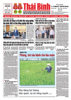 Số 6927 - Thứ 7 ngày 01/4/2017