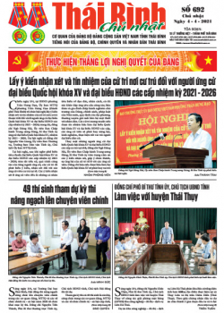 Số 692 - Chủ nhật ngày 04 - 04 - 2021