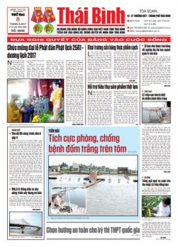 Số 6958 - Thứ 2 ngày 8/5/2017