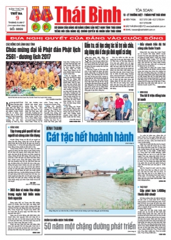 Số 6959 - Thứ 3 ngày 09/5/2017