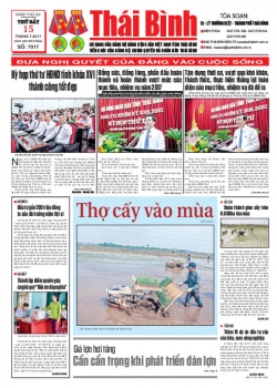 Số 7017- Thứ 7 ngày 15/7/2017