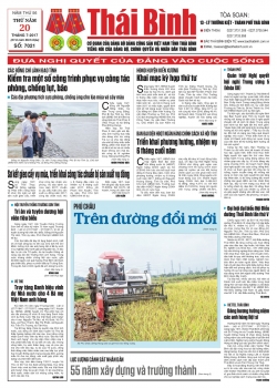 Số 7021 - Thứ 5 ngày 20/7/2017