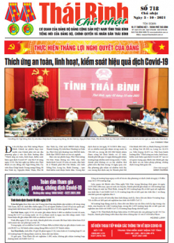 	Số 718- Chủ nhật ngày 3/10/2021