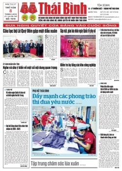 Số 7219 - Số ra thứ 5 ng&agrave;y 08/03/2018