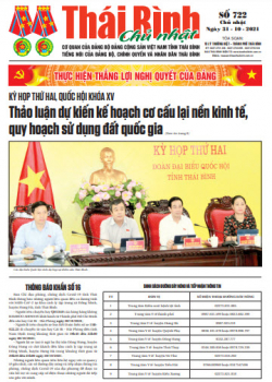 Số 722- Chủ nhật ngày 31/10/2021