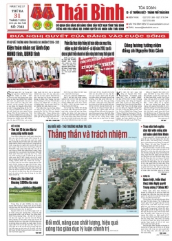 Số 7343- Số ra thứ 3 ng&agrave;y 31/7/2018