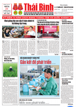 Số 7361- Số ra thứ 3 ng&agrave;y 21/8/2018