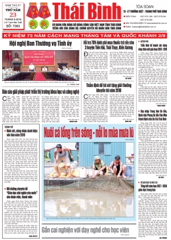 Số 7363- Số ra thứ 5 ng&agrave;y 23/8/2018