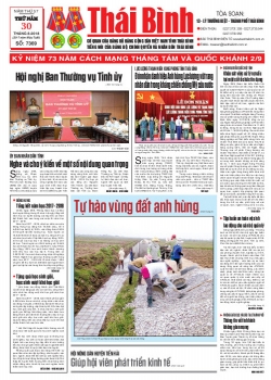 Số 7369- Thứ 5 ngày 30/08/2018