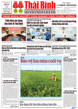 Số 7380 - Số ra thứ 4 ng&agrave;y 12/9/2018