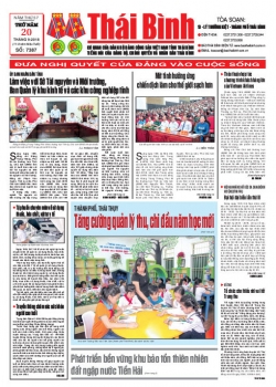 Số 7387- Thứ 5 ng&agrave;y 20/9/2018