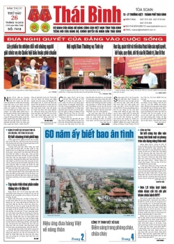 Số 7418 - Số ra thứ 5 ngày 26/10/2018