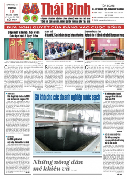 Số 7487 - Số ra thứ 3 ngày 15/01/2019