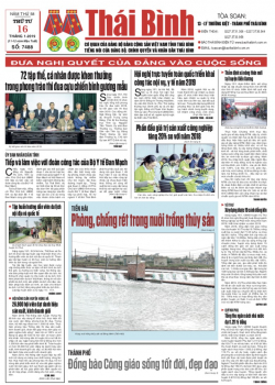 Số 7488 - Số ra thứ 4 ngày 16/01/2019