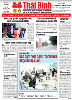 Số 7492 - Số ra thứ 2 ngày 21/01/2019