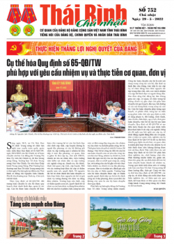 Số 752 - Chủ nhật ng&agrave;y 29/5/2022