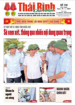 Số 758 - Chủ nhật ng&agrave;y 10/7/2022