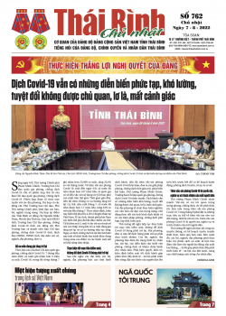 Số 762 - Chủ nhật ng&agrave;y 7/8/2022