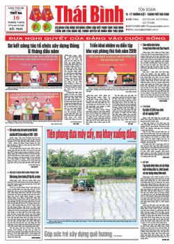 Số 7643- Thứ 3 ngày 16/7/2019