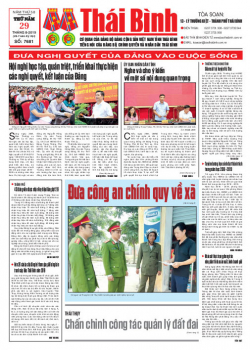 Số 7681- Thứ 5 ngày 29/8/2019