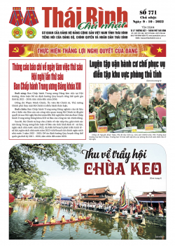 Số 771 - Chủ nhật ng&agrave;y 9/10/2022