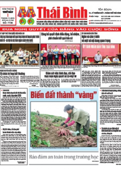 Số 7736- Thứ 6 ng&agrave;y 01/11/2019