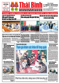 Số 7753- Thứ 5 ng&agrave;y 21/11/2019