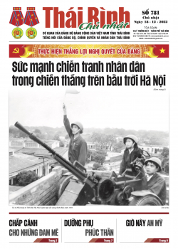 Số 781 - Chủ nhật ng&agrave;y 18/12/2022