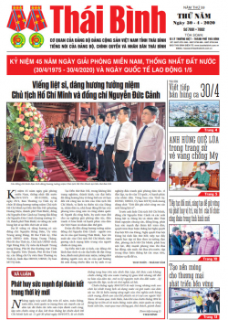 Số 7891- 7892 - Số ra ng&agrave;y 30 th&aacute;ng 04 năm 2020