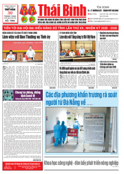 Số 7969- Thứ 5 ng&agrave;y 30/7/2020