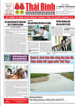 Số 7996 - Thứ 2 ng&agrave;y 31/8/2020