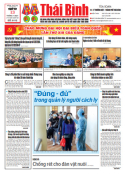 Số 8112- Thứ 4 ng&agrave;y 13/01/2021