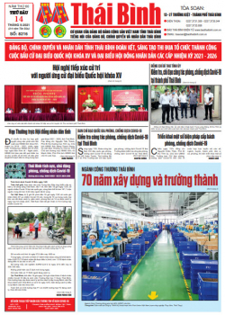 Số 8216 - Số ra ngày 14 tháng 05 năm 2021