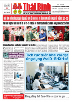 Số 8227 - Thứ 5 ngày 27/5/2021