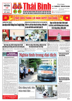 Số 8239- Thứ 5 ngày 10/6/2021