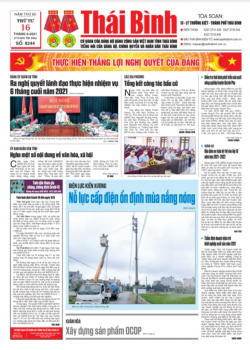 Số 8244 - Thứ 4 ngày 16/6/2021