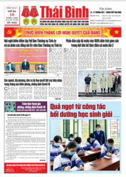 Số 8429 - Thứ 3 ngày 18/1/2022