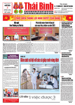 Số 8259- Thứ 7 ngày 04/7/2021