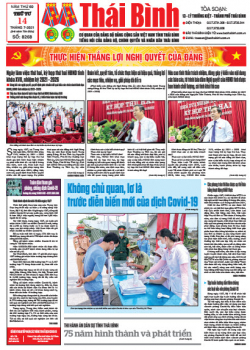 Số 8268 - Số ra ngày 14 tháng 07 năm 2021