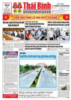 Số 8274- Thứ 4 ngày 21/7/2021