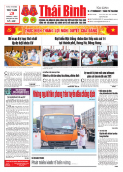 Số 8281 - Thứ 5 ngày 29/7/2021