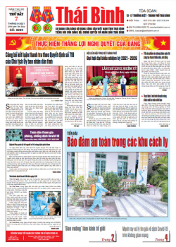 Số 8289- Thứ 7 ngày 07/8/2021