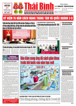 Số 8301- Thứ 7 ngày 21/8/2021