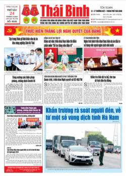 Số 8330 - Thứ 6 ngày 24/9/2021